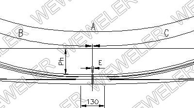 VEERPAKKET ACHTER 3-BLADS SPRINTER